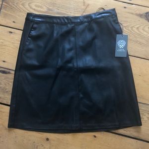 NWT Vince Camuto Menswear Vegan Leather Skirt